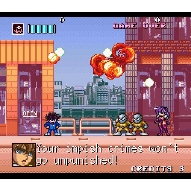 Shockman Zero (Collectors Edition)

  - Super Nintendo