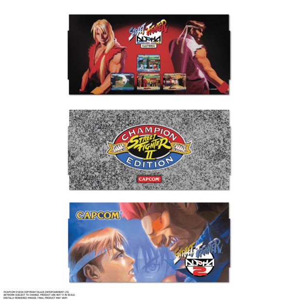 Evercade Alpha Street Fighter Bartop Arcade
