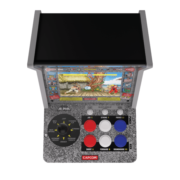 Evercade Alpha Street Fighter Bartop Arcade