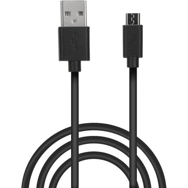 Speedlink - SpeedLink STREAM Play & Charge USB Cable Set - for PS4, black