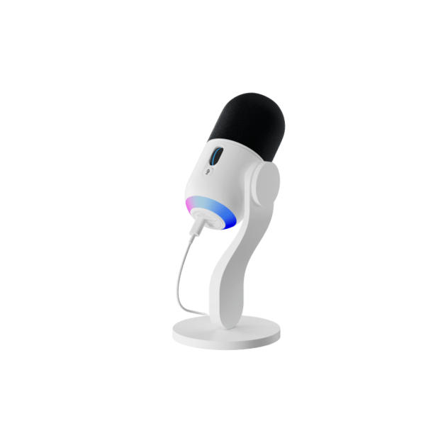 Logitech - Yeti GX Dynamic RGB Gaming Mic with LIGHTSYNC, Off-white