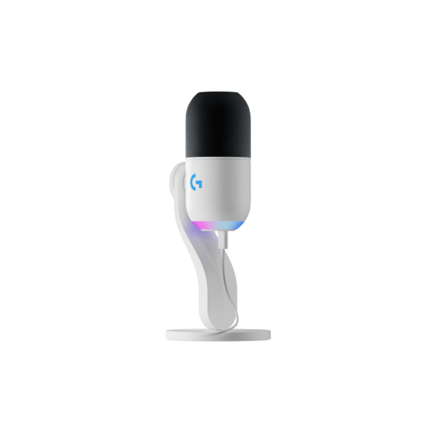 Logitech - Yeti GX Dynamic RGB Gaming Mic with LIGHTSYNC, Off-white