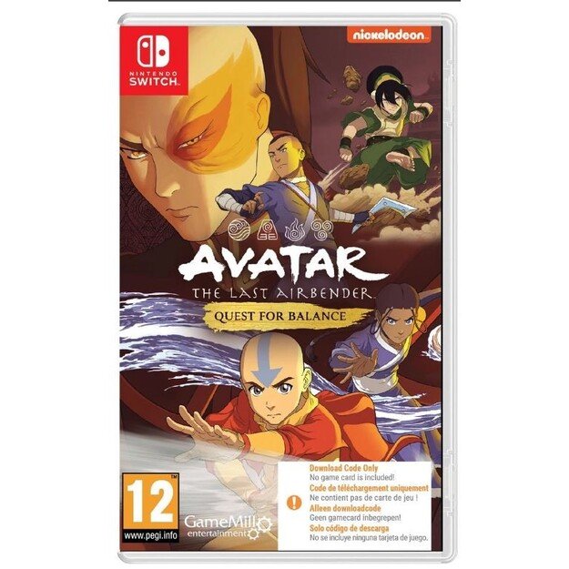 Avatar: The Last Airbender - Quest for Balance (Code in Box)

  - Nintendo Switch