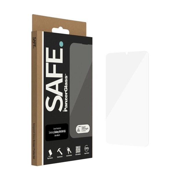 SAFE by PanzerGlass - Screen Protector - Samsung Galaxy A14. A14 5G - Ultra-Wide Fit