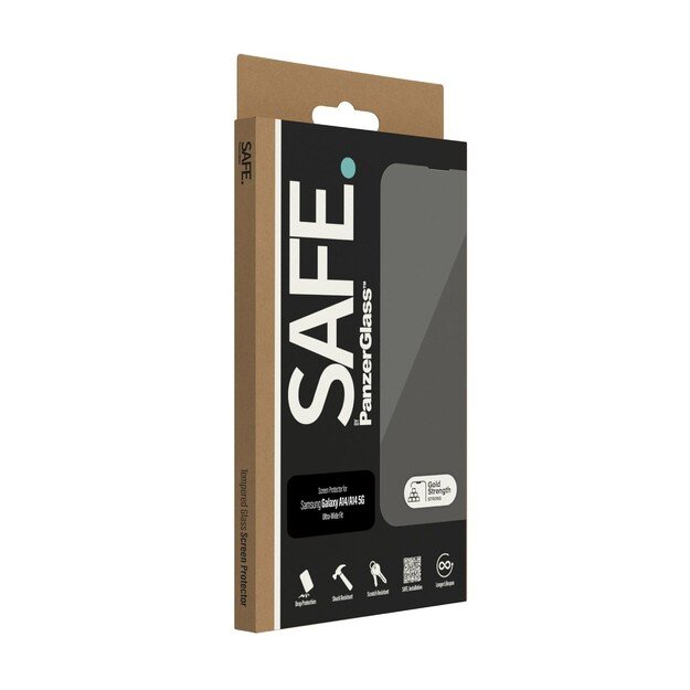 SAFE by PanzerGlass - Screen Protector - Samsung Galaxy A14. A14 5G - Ultra-Wide Fit