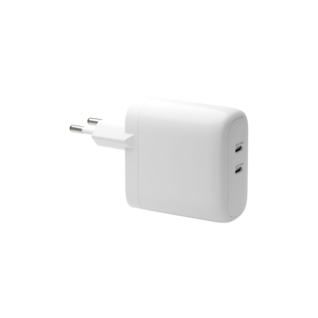 dbramante1928 - Re-charge - EU Wall Charger - 2x USB-C 45W - White