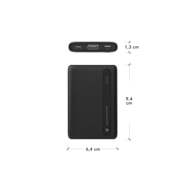dbramante1928 - Re-charge - Power Bank, 5K - Black