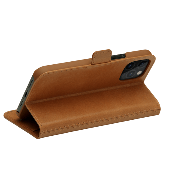 dbramante1928 - Copenhagen Slim Wallet Case - Brown - iPhone 12 Pro Max