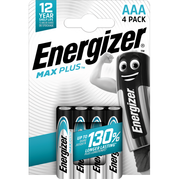 Energizer - Max Plus AAA 4-Pack