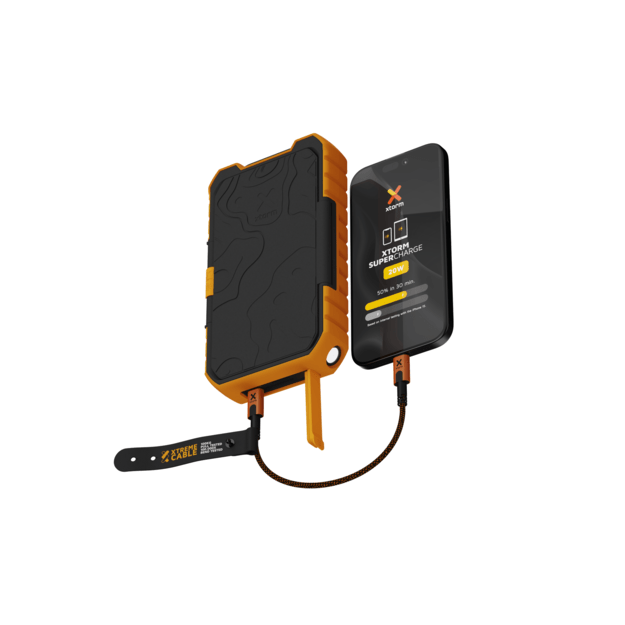 Xtorm - XR203 Rugged Solar Powerbank 20W - 10.000mAh
