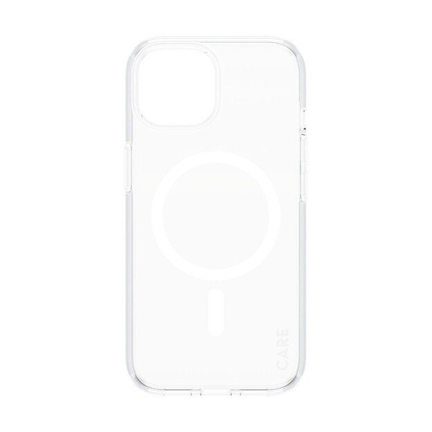 CARE by PanzerGlass - Flagship Case Transparent Urban Combat w. White MagSafe - iPhone 15