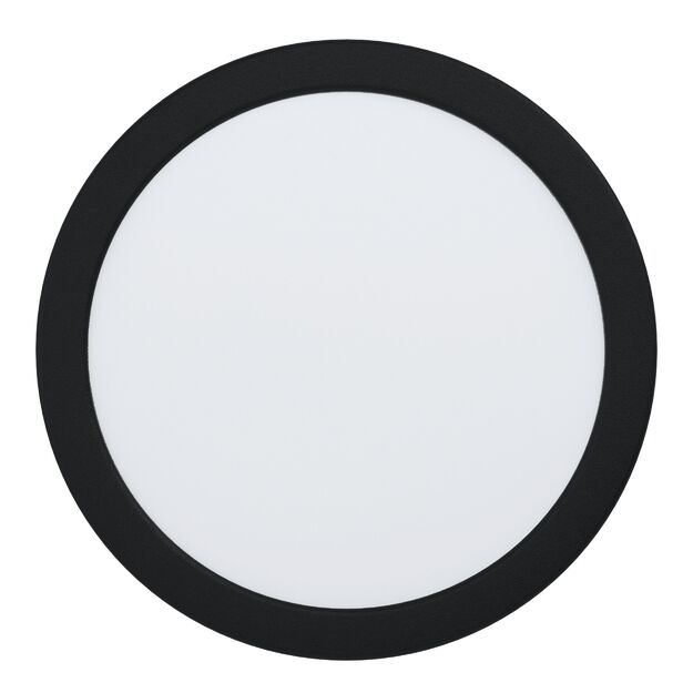 EGLO Fueva-Z Smart Recessed Light Ø21.6 cm – Black, Zigbee & Bluetooth