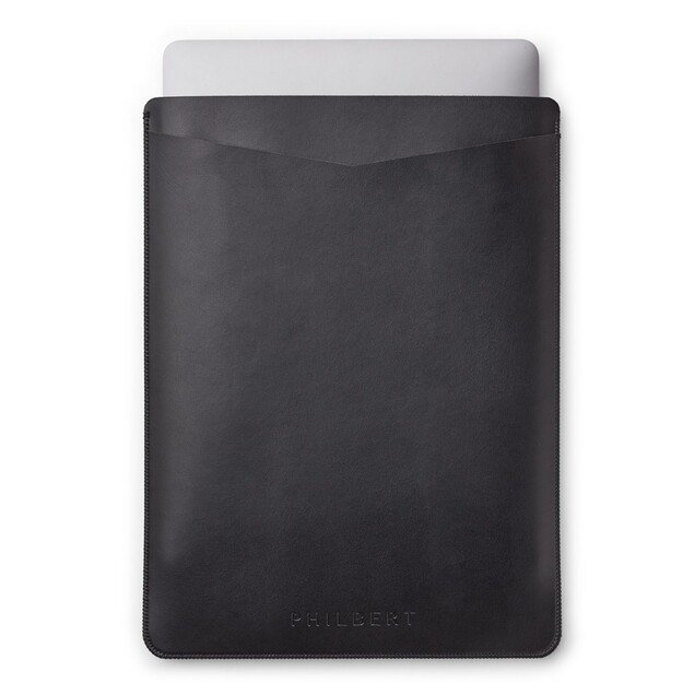 Philbert - Ultra Slim Sleeve incl strap MacBook 13'' - Black