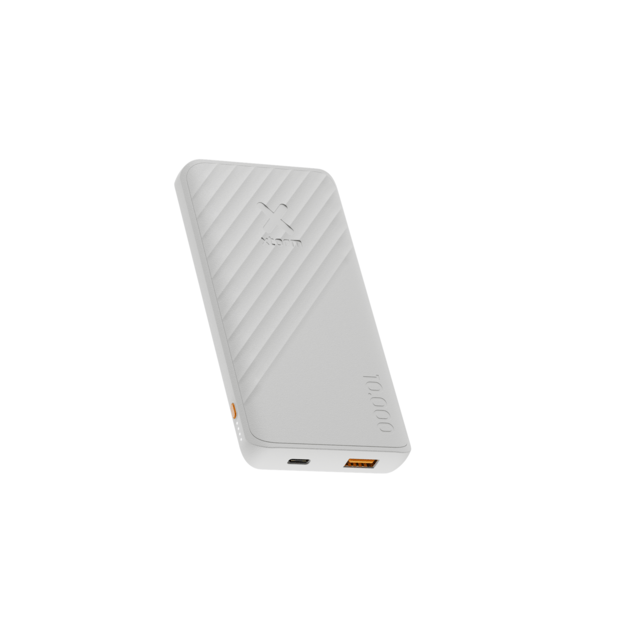 Xtorm - 15W FastCharge Go2 Powerbank 10.000 - Ash White