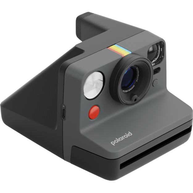 Polaroid - Now Gen 3 Black - Bundle with Color Film (8 photos)