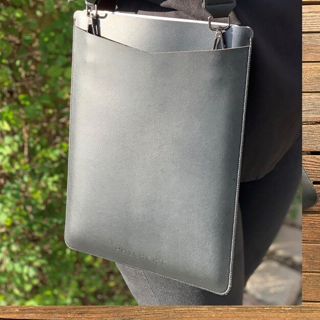 Philbert - Ultra Slim Sleeve - Black - MacBook 14”/15” - 2019-2023