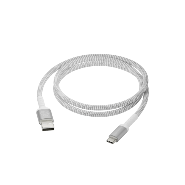 dbramante1928 - Re-Charge Pro Braided Cable - USB-A to USB-C, 1.2m - White