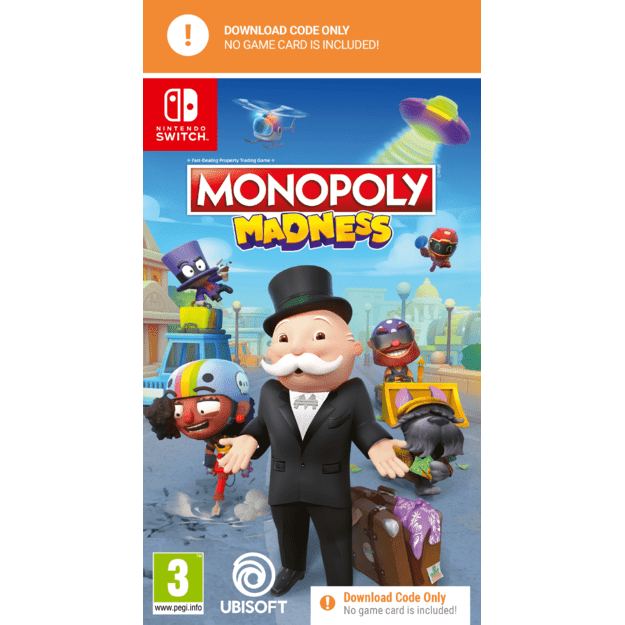 Monopoly Madness (Code in a Box)
      
        - Nintendo Switch