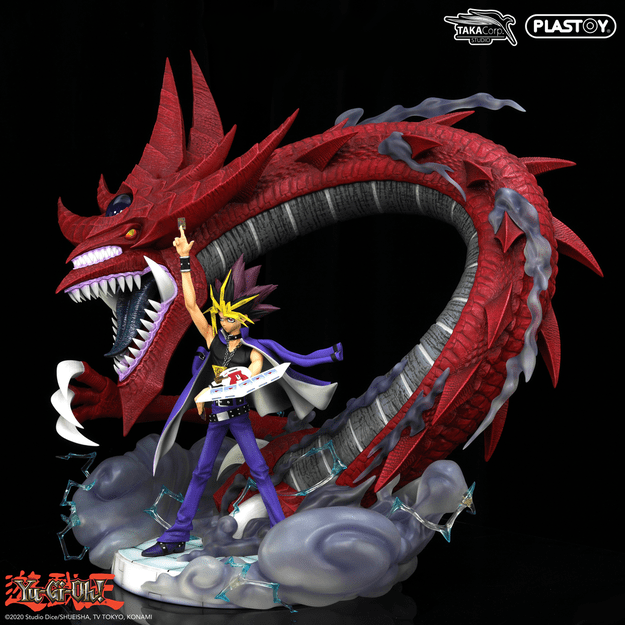 YAMI YUGI & SLIFER - YU-GI-OH! STATUE