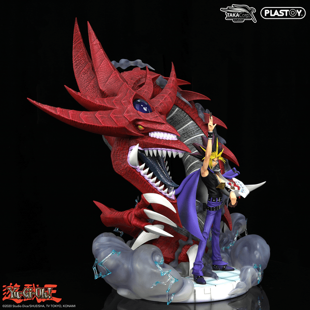 YAMI YUGI & SLIFER - YU-GI-OH! STATUE
