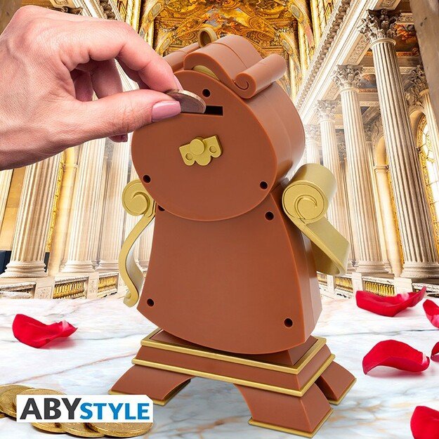 DISNEY - Piggy Bank - Beauty and the Beast - Cogsworth