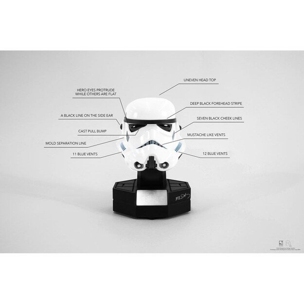 PureArts - StarWars (Original StormTrooper Helmet) 1:3 Statue