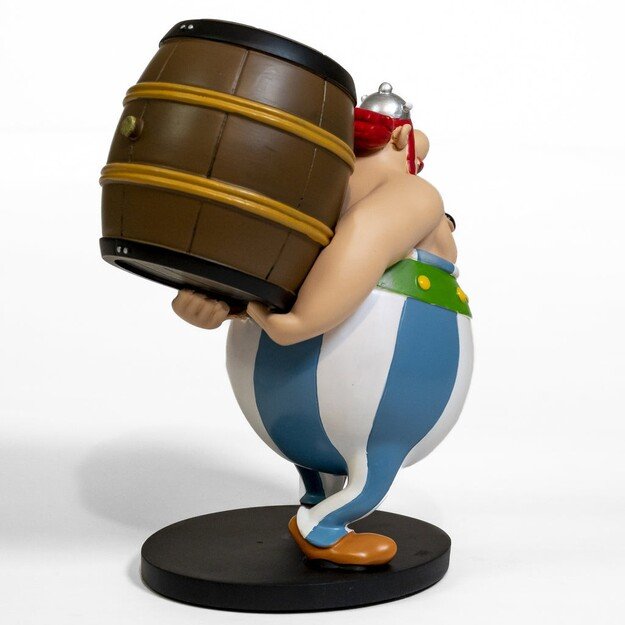 OBELIX AND HIS BARREL COLLECTOR FIGURINE