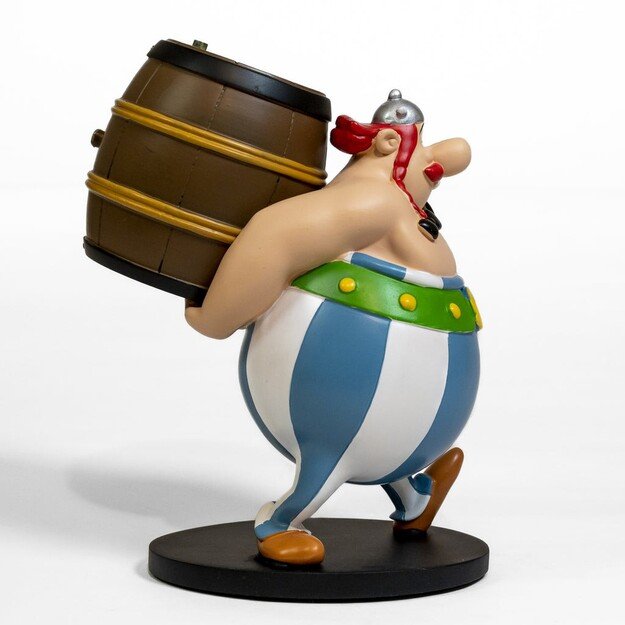 OBELIX AND HIS BARREL COLLECTOR FIGURINE