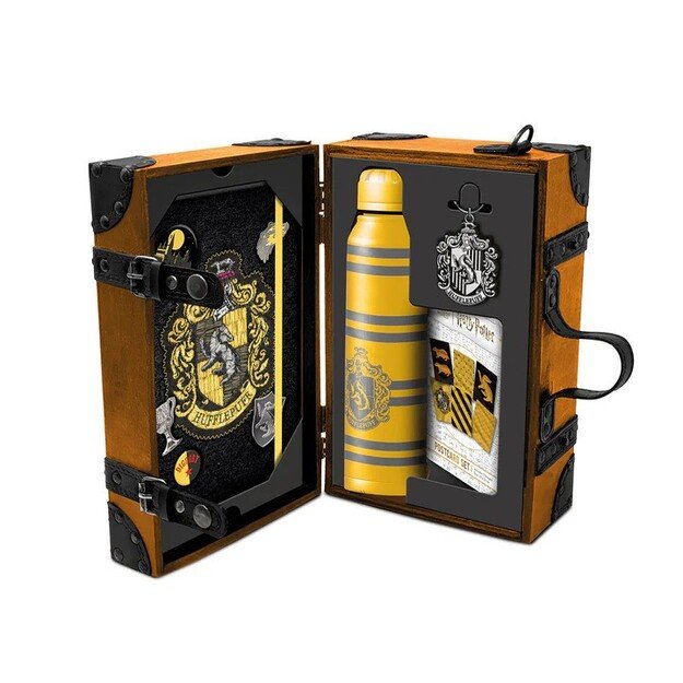 HARRY POTTER (COLOURFUL CREST HUFFLEPUFF) PREMIUM GIFT SET