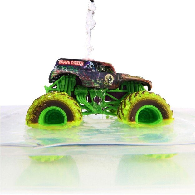 Monster Jam - 1:64 Mud Blasters - Grave Digger