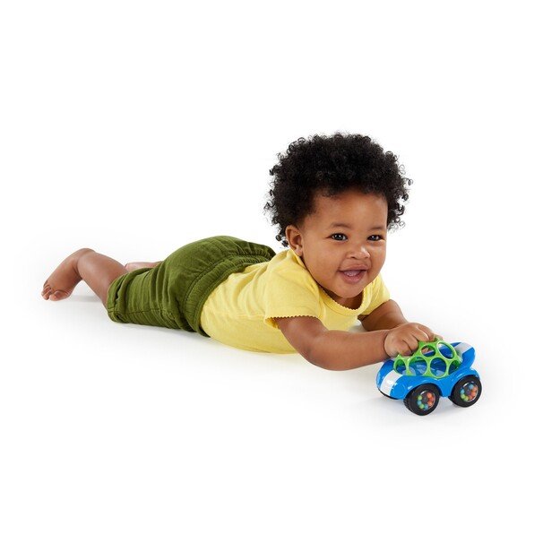 Bright Starts - Toy car, Rattle & Roll Buggie™, blue - (BS-81559)