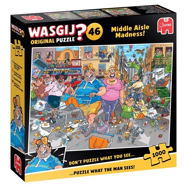 Wasgij - Original 46 - Middle Aisle Madness! (1000 pieces) (1110100505)