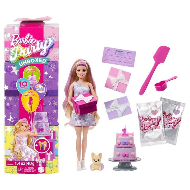 Barbie - Barbie Party Unboxed Blonde Doll - (960-2523)