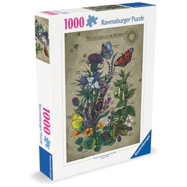Ravensburger - Lifecircle Butterfly - 1000p (12001435)