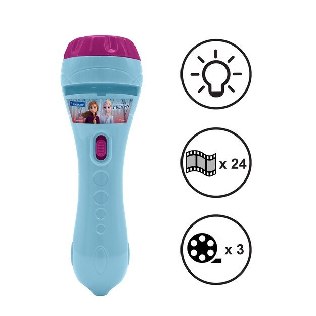 Lexibook - Frozen Stories Projector and Torch Light - (LTC050FZ)