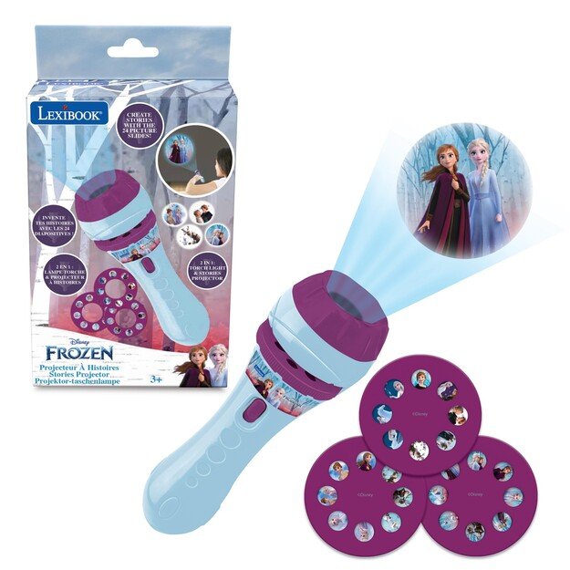 Lexibook - Frozen Stories Projector and Torch Light - (LTC050FZ)