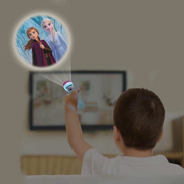 Lexibook - Frozen Stories Projector and Torch Light - (LTC050FZ)