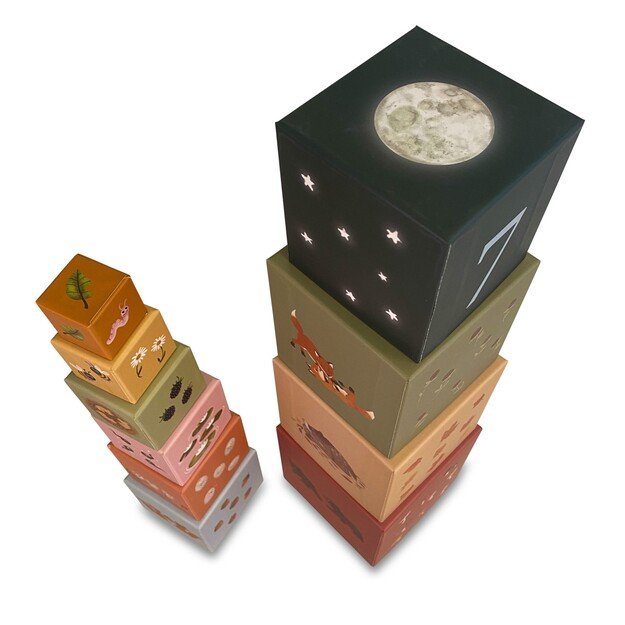 Filibabba - Stacking blocks - Nordic animals (FI-02177)