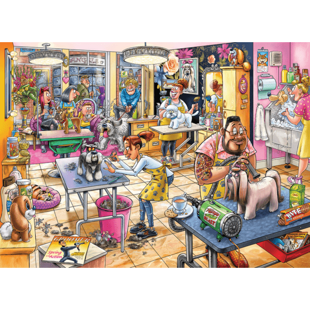 Wasgij - Mystery - #23 - Pooch Parlour! (1000 pieces)