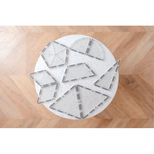 Connetix - Clear Shape Expansion Pack 24 Pieces - (CT-C-00024-SH)