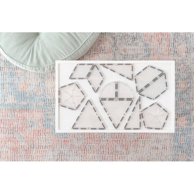 Connetix - Clear Shape Expansion Pack 24 Pieces - (CT-C-00024-SH)