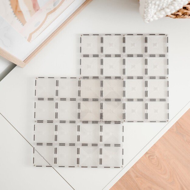 Connetix - Base Plate - Clear - 2 Pieces (CT-C-00002-BP)