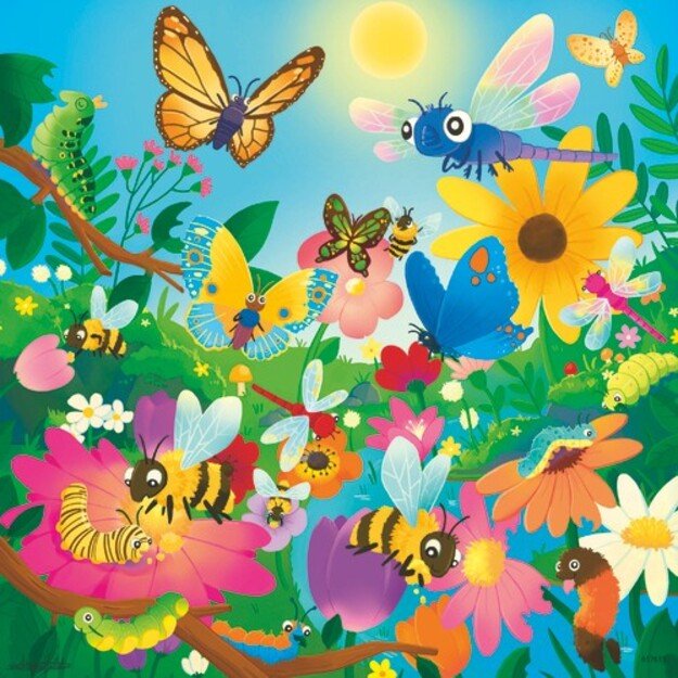 Ravensburger - Bugs, Bugs, Bugs - 3x49p (12004130)