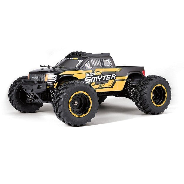 BLACKZON - Smyter MT 1/12 4WD Electric Monster Truck - Yellow (540225)