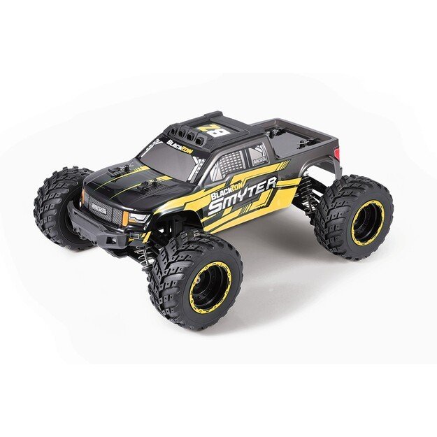BLACKZON - Smyter MT 1/12 4WD Electric Monster Truck - Yellow (540225)