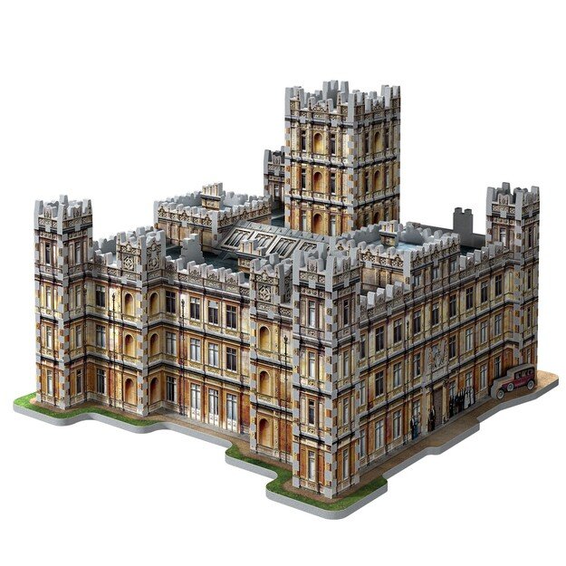 Wrebbit 3D Puzzle - Downton Abbey, 890 pc (40970032)