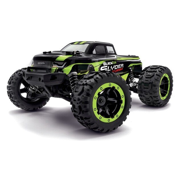 BLACKZON - Slyder MT Turbo 1/16 4WD 2S Brushless - Green (540208)
