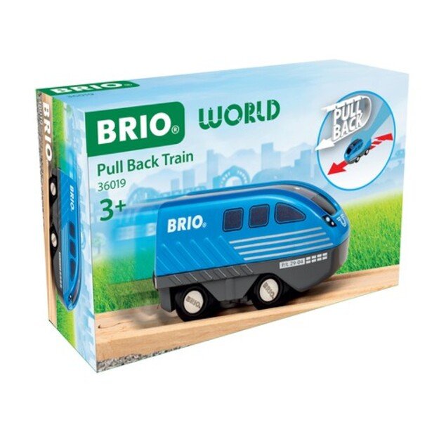 BRIO - Pull Back Train - (36019)