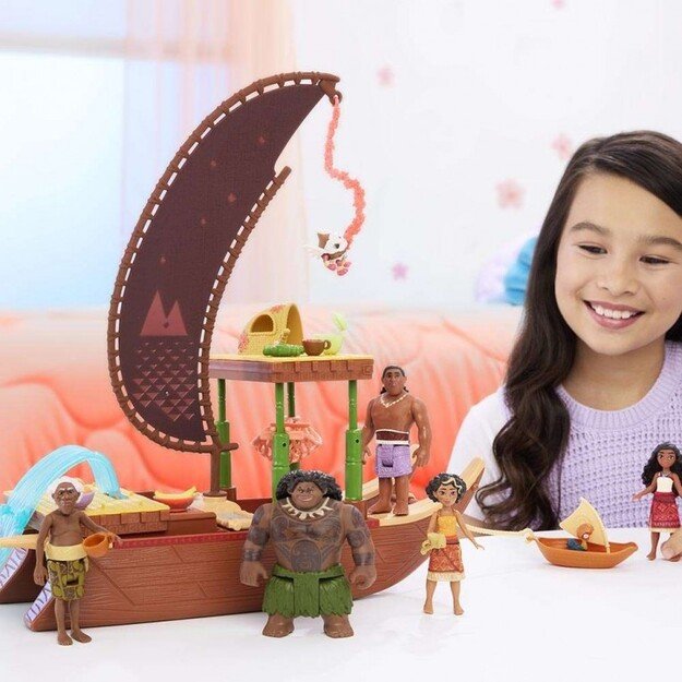 Disney Vaiana 2 - Adventure Canoe With Mini Doll (JBT78)