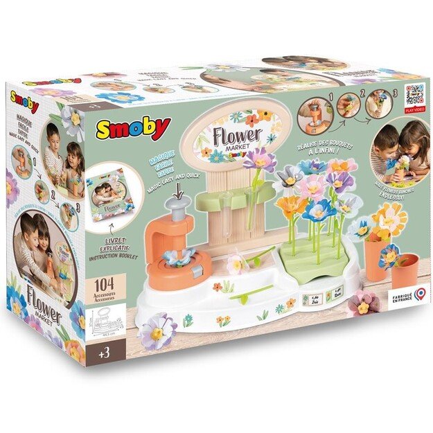 Smoby - Flower Market (7600350407)